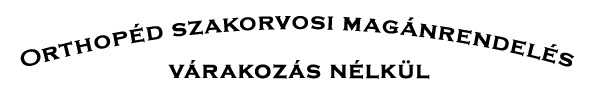 Kovács Ignác - Orthopéd Főorvos